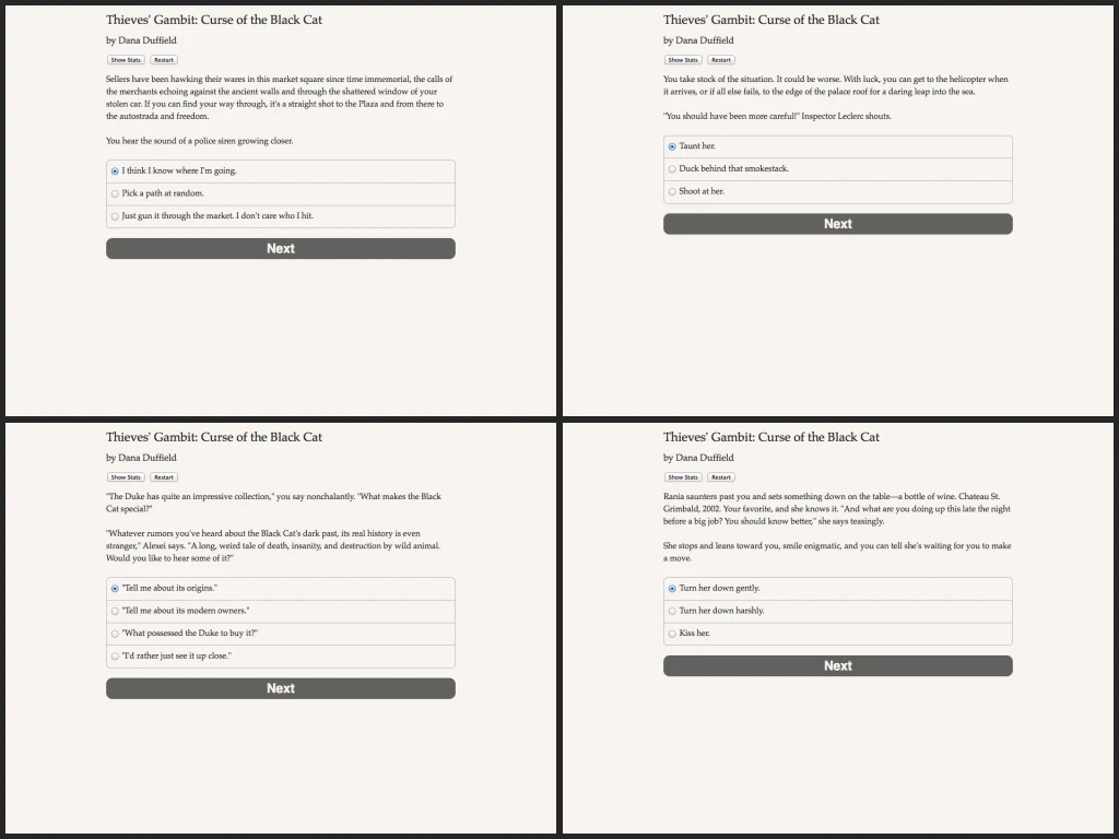 Thieves' Gambit: The Curse of the Black Cat