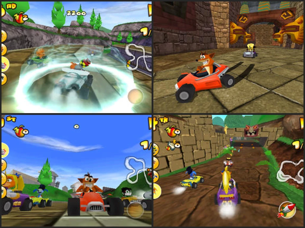 Crash Bandicoot Nitro Kart 2