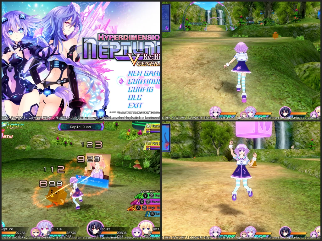 Hyperdimension Neptunia Re ; Birth3 V Generation