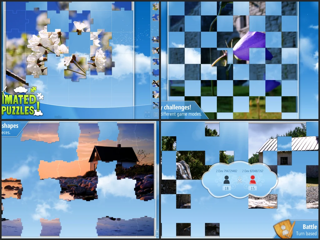 Animated Puzzles