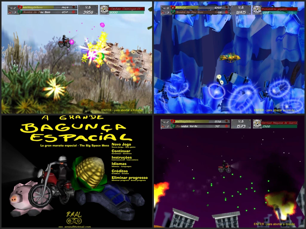 A grande bagun&ccedil;a espacial - The big space mess