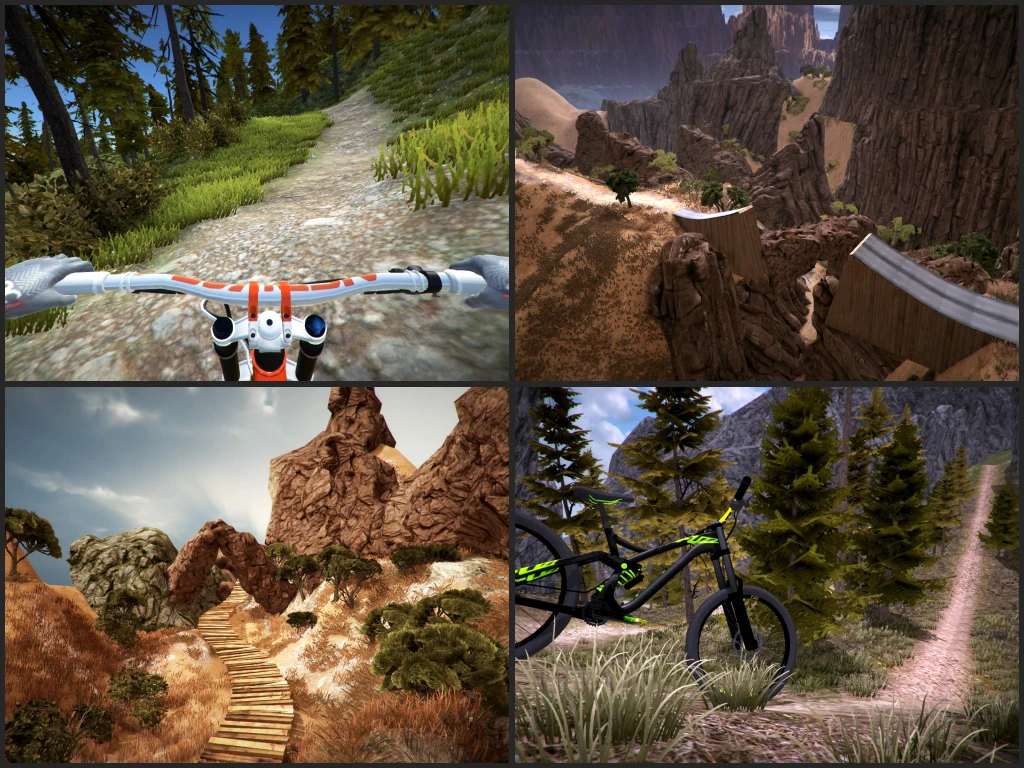 MTB Downhill Simulator