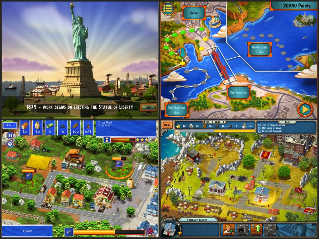 5-in-1 Pack - Monument Builders: Destination USA