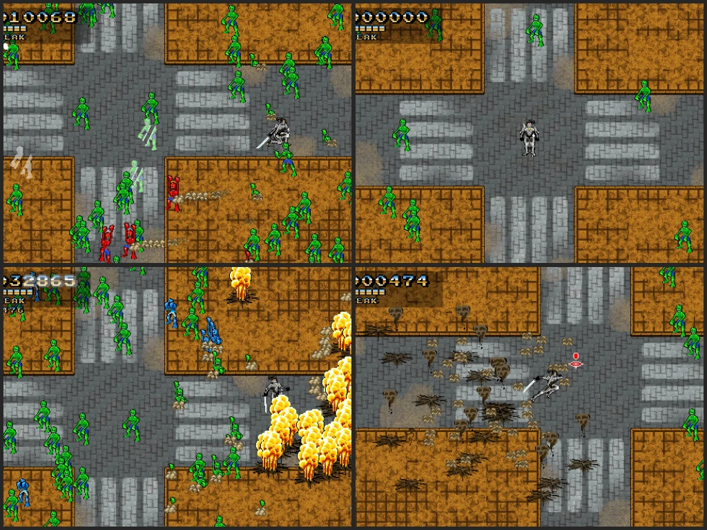 Space Robot Samurai Zombie Slayer