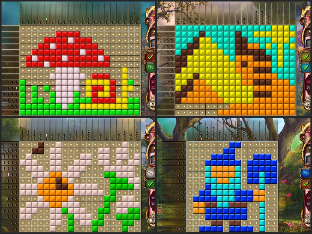 Fantasy Mosaics 14: Fourth Color