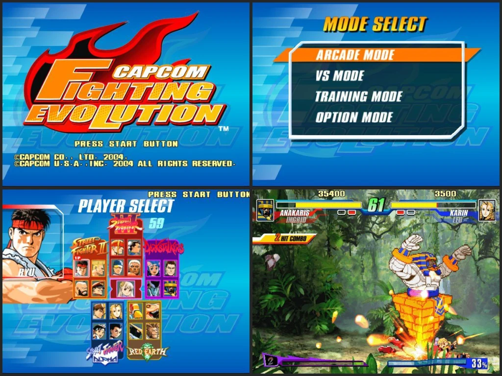 Capcom Fighting Evolution