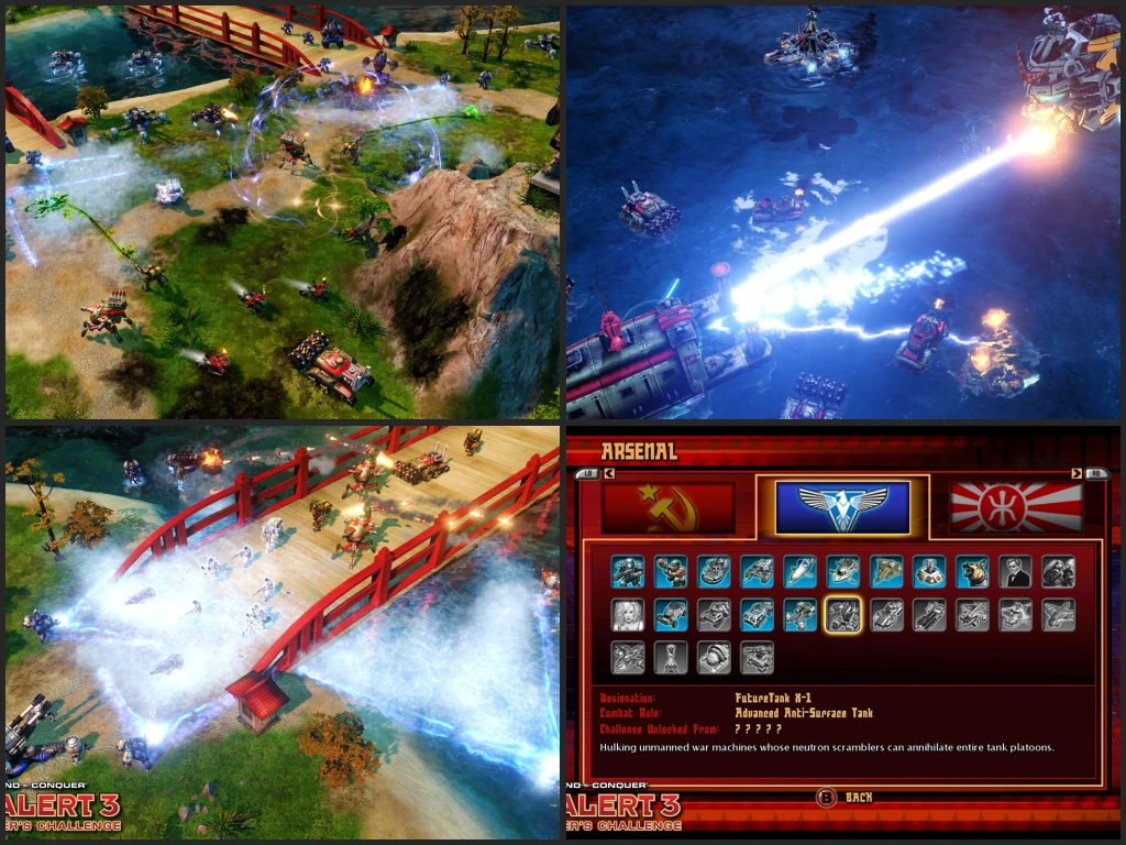 Command & Conquer Red Alert 3 Commander&rsquo;s Challenge