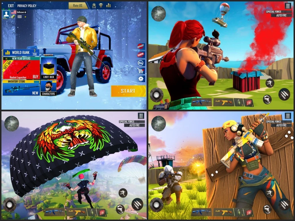 Winter Survival Battle Royale