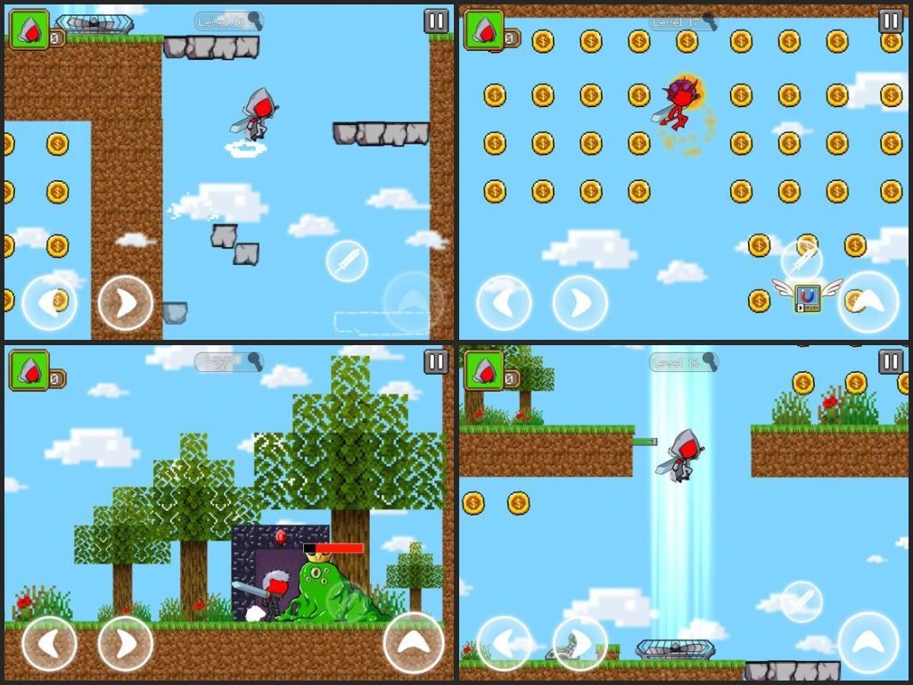 Red Stickman Fighter Adventure