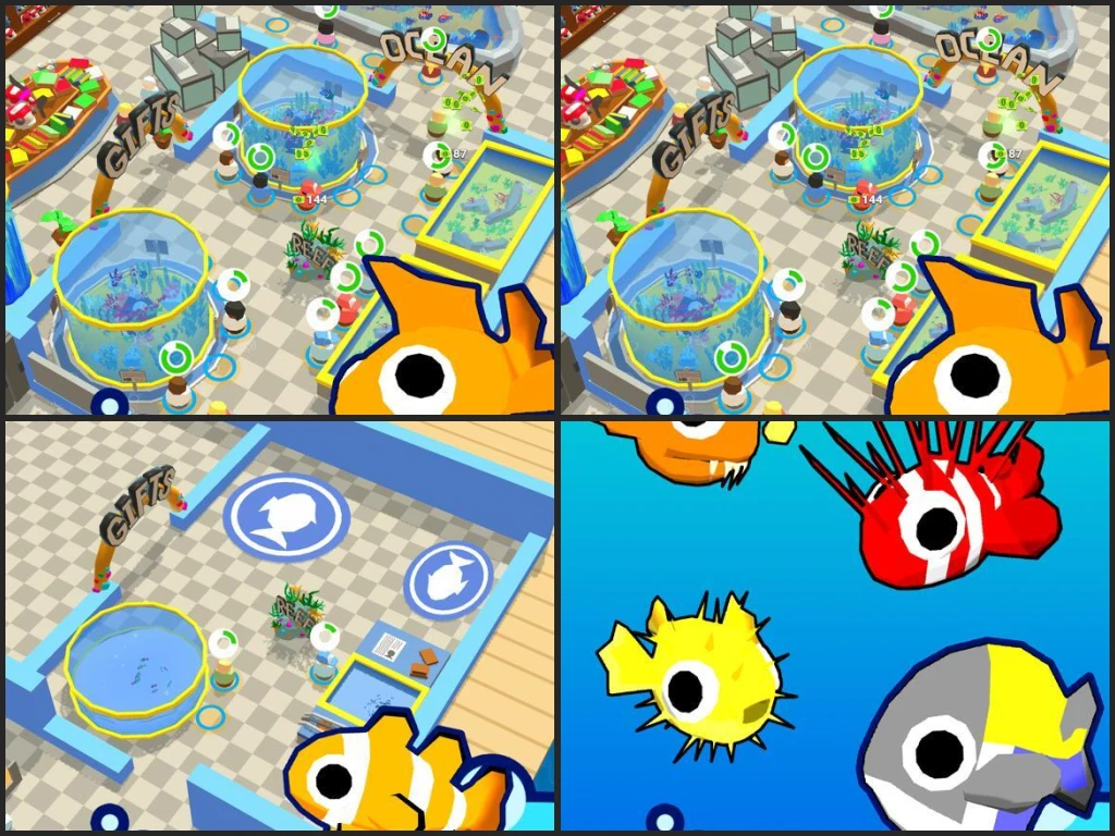 Idle Aquarium: Fish Tank Zoo