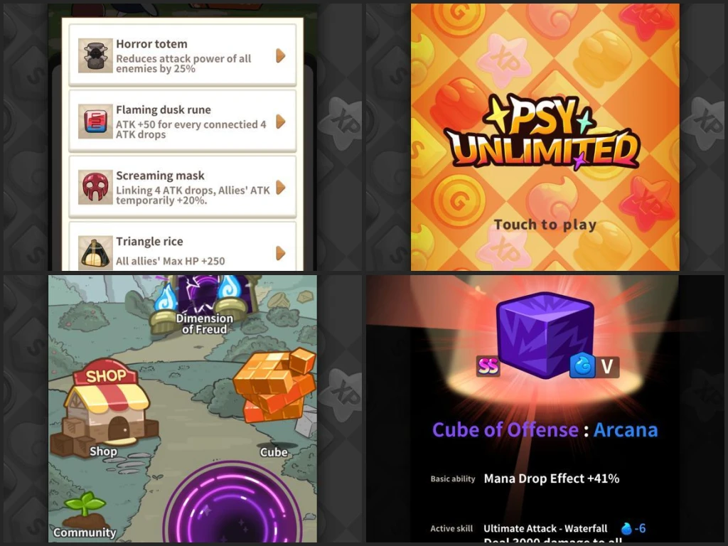 Psypuzzle unlimited Cube