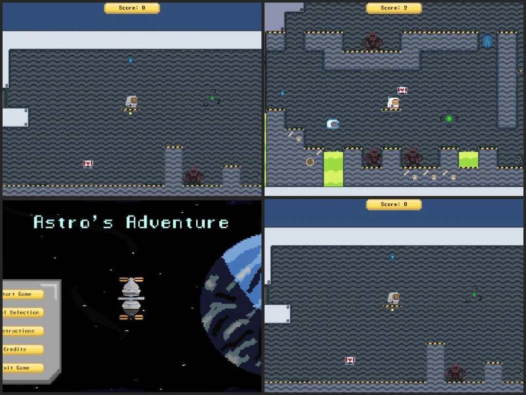 2D Platformer: Astro's Adventure