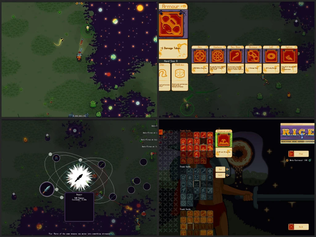 RICE - Repetitive Indie Combat Experience