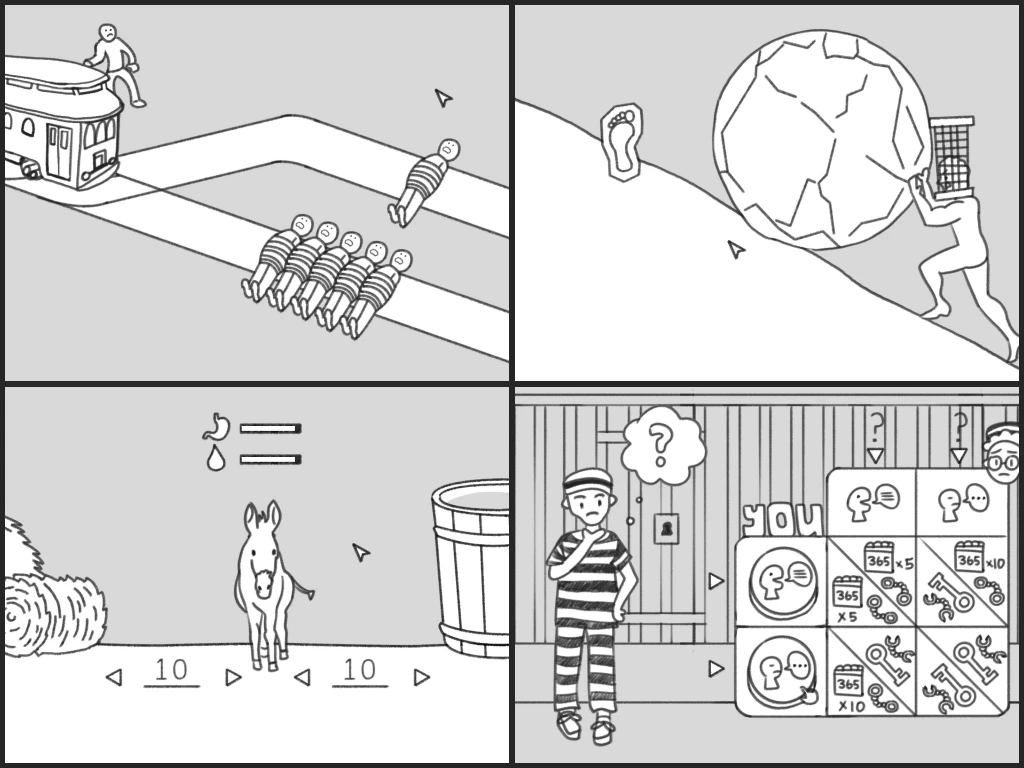 Thought Experiment Simulator