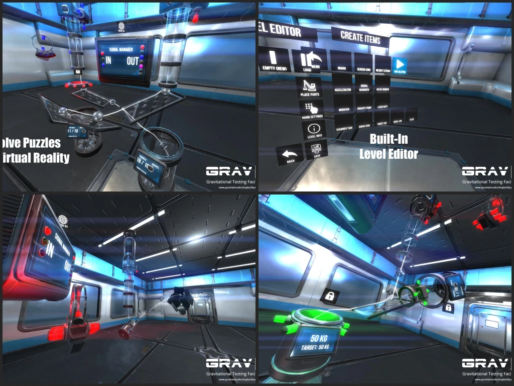 Grav|Lab - Gravitational Testing Facility & Observations