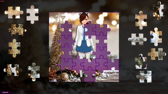 Anime Jigsaw Girls - Christmas