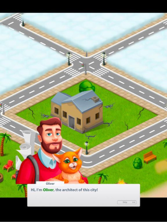 Riverside Merge - Build a City