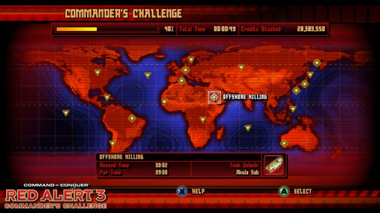Command & Conquer Red Alert 3 Commander&rsquo;s Challenge