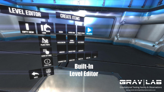 Grav|Lab - Gravitational Testing Facility & Observations