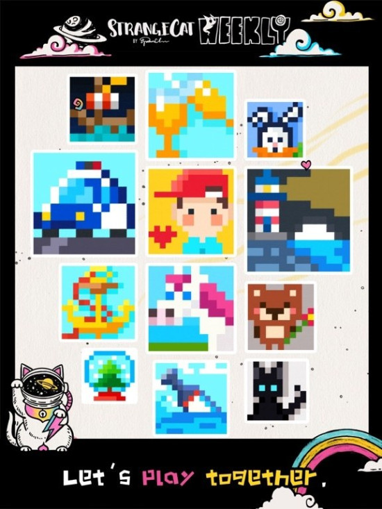 Strange Cat Puzzle Games