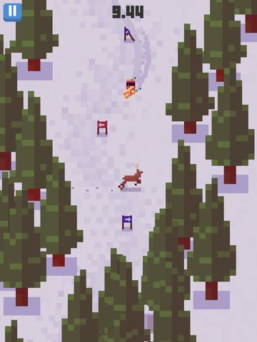 Skiing Yeti Mountain