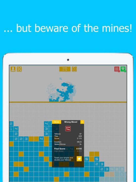 A Few Billion Square Tiles, a Minesweeper MMO