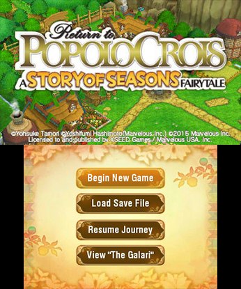 Return to PoPoLoCrois: A Story of Seasons Fairytale