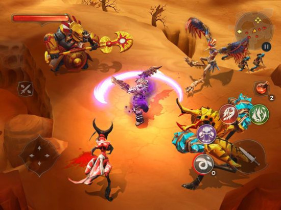 Dungeon Hunter 5 - Multiplayer RPG on iOS