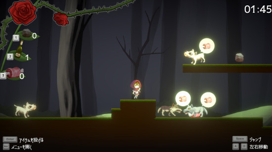 赤ずきんちゃんのお見舞い