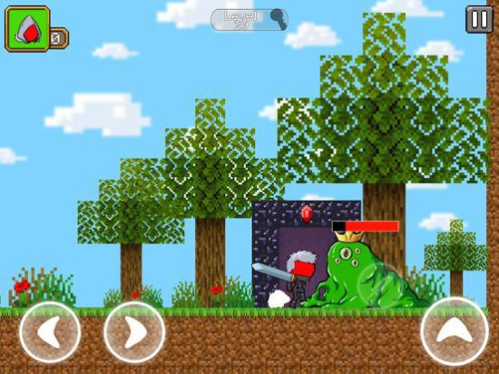 Red Stickman Fighter Adventure