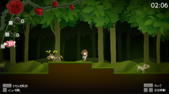 赤ずきんちゃんのお見舞い