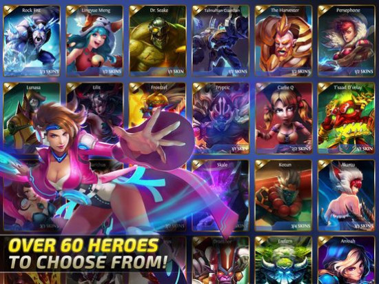 Heroes of Order & Chaos - Multiplayer Online Game