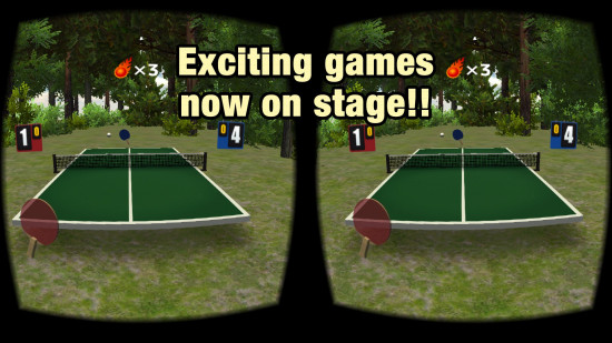 VR Swing Table Tennis Oculus