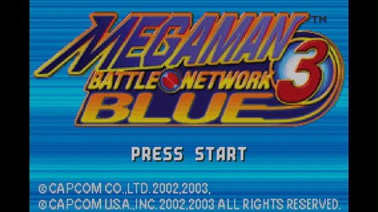 MEGA MAN BATTLE NETWORK 3 BLUE